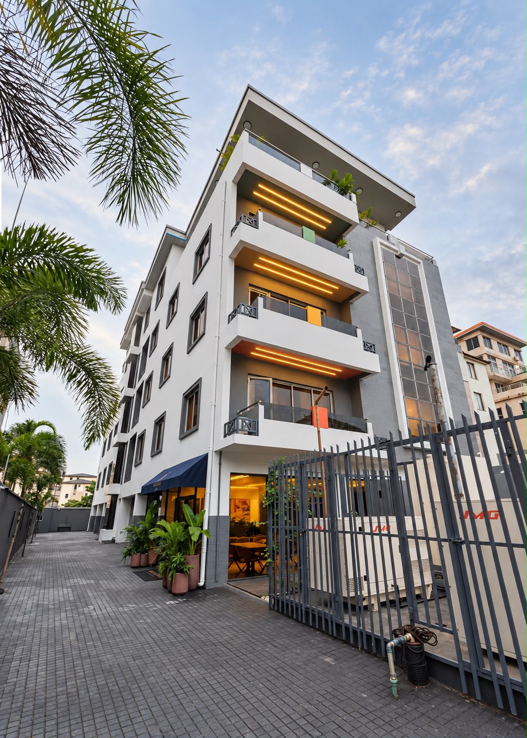 Maison Be Residences exterior in Lagos